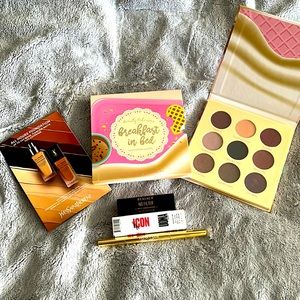 Makeup Lot. Includes Realher, Uoma, YSL, and Beauty Bakerie.